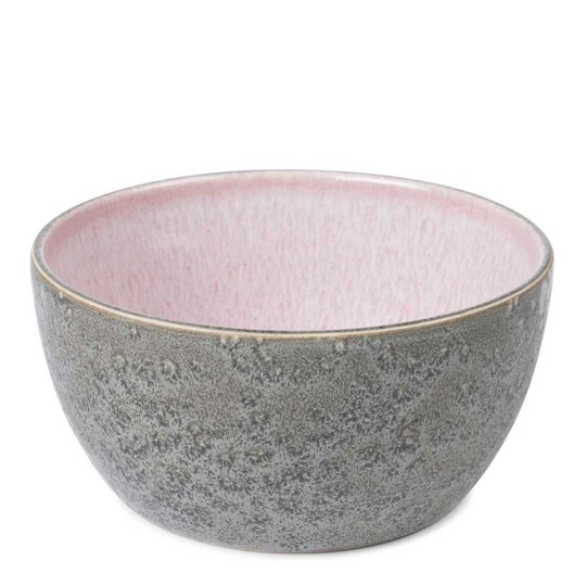 Bitz - Bitz Skål 14 cm Grå/Rosa