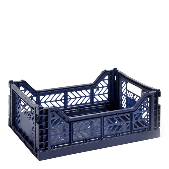 Hay - Förvaringslåda Colour Crate M Marinblå