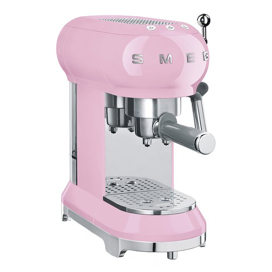 Smeg - 50's style Espressomaskin Rosa