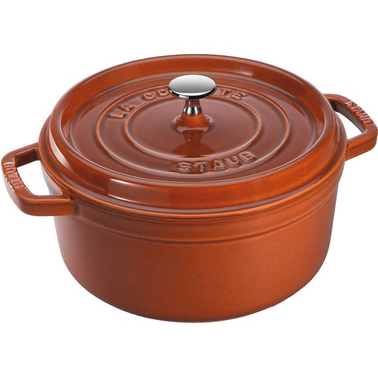 Staub Rund Gryta 22 cm 2,6 liter Cinnamon