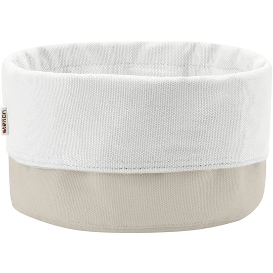 Stelton Brödpåse, stor - sand/vit