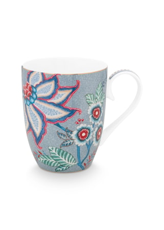 Flower Festival Mugg 35cl Light Blue