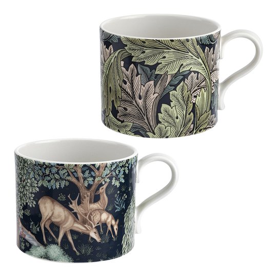 Morris & Co - Pure Morris Mugg 2-pack Brook & Acanthus