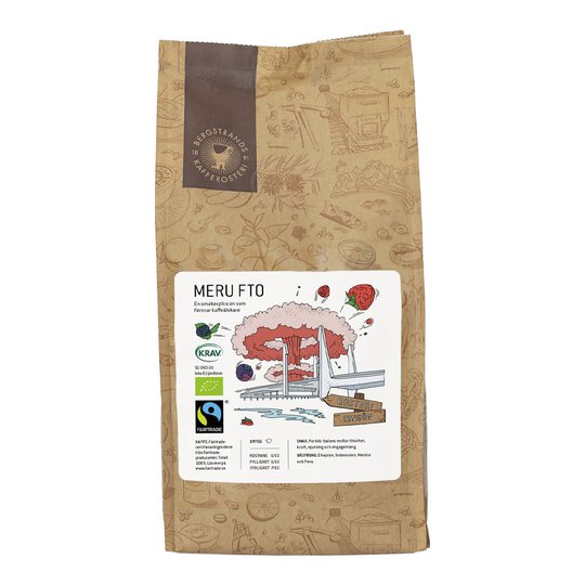 Bergstrands Kafferosteri - Bergstrands Meru FTO Hela kaffebönor 1 kg