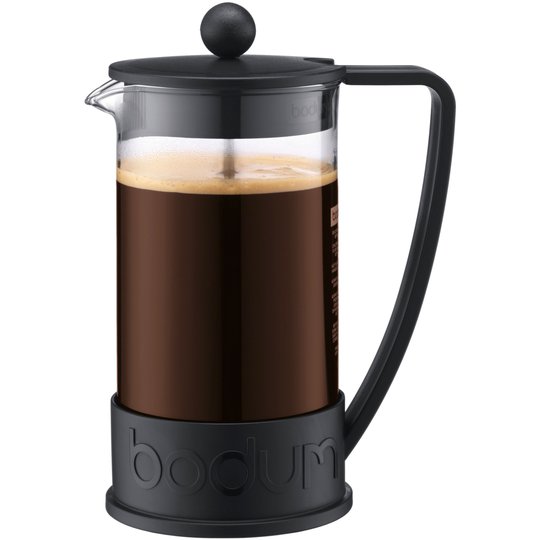 Bodum Brazil Svart Pressbryggare 8 Koppar 1,0 l