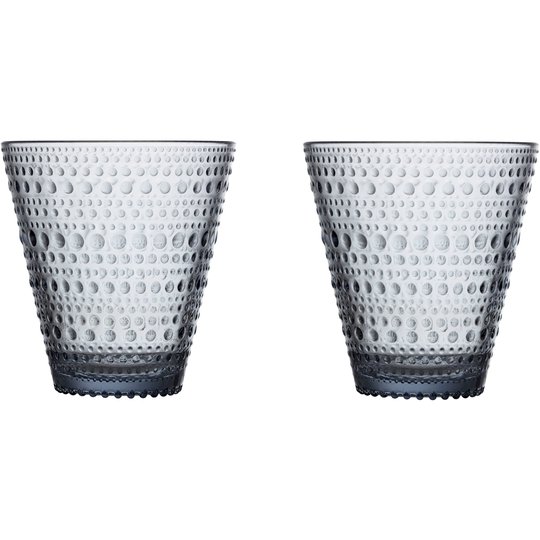 Iittala Kastehelmi Dricksglas 2 st. Återvunnet glas