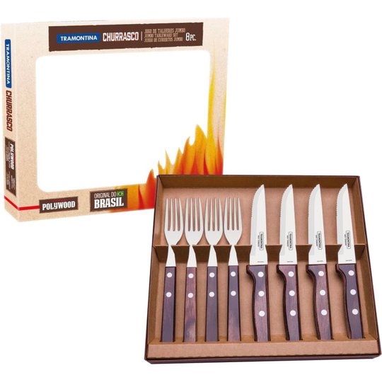 Tramontina Churrasco Bestickset 8 delar