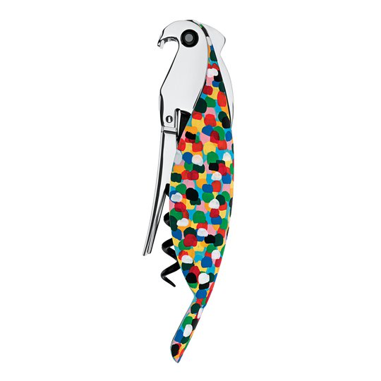 Alessi - Parrot Vinöppnare Mönstrad
