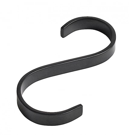 S-krok flat Svart