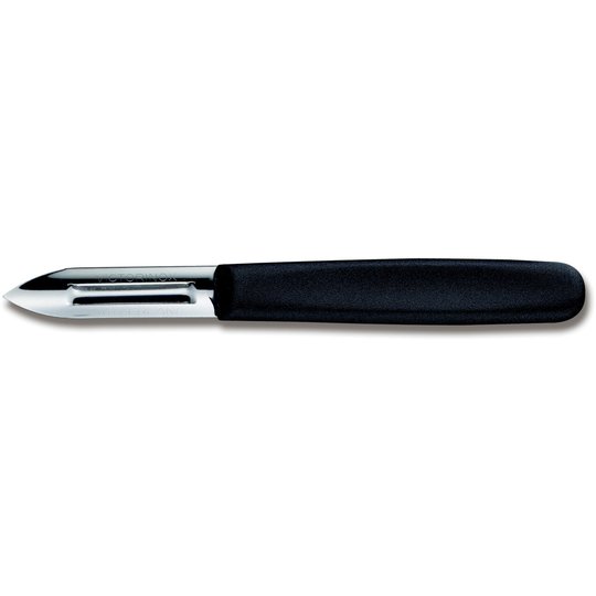 Victorinox Potatisskalare Tvåskärsblad Svart