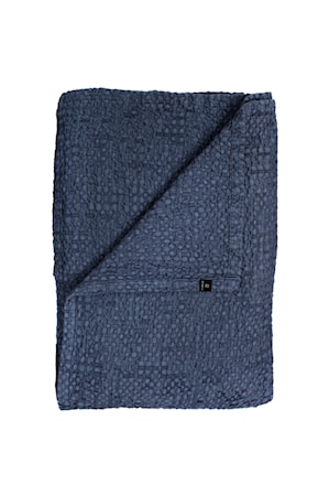 Dani BEDSPREAD indigo 260x260 -GOTS