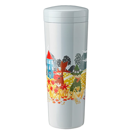 Carrie vacuum insulated bottle, 0.5 l. -soft sky - Moomin