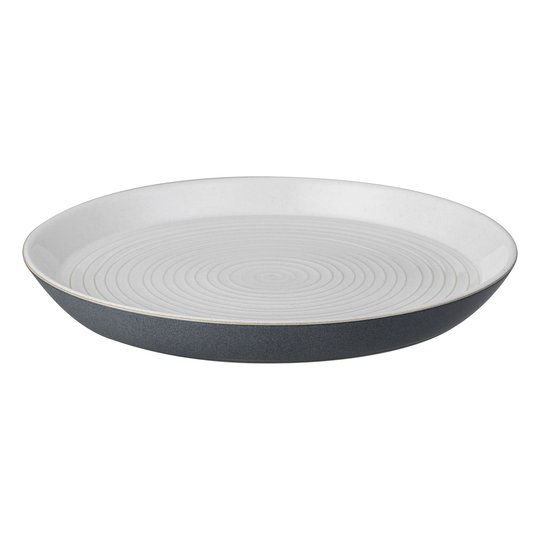 Denby Impression middagstallrik, kolfärgad