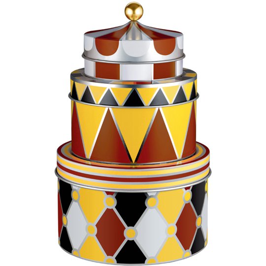 Alessi Circus Plåtburk 3 st