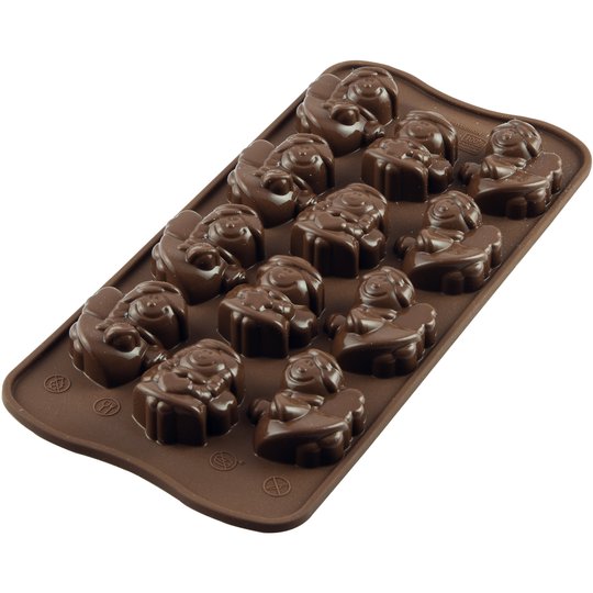 Silikomart Easy Choc Pralinform silikon, Choco Angels