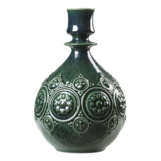 Björn Wiinblad - Symphony Magic Ljusstake 18 cm Mörkgrön