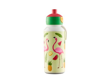 Drickflaska Pop-up Tropical Flamingo 400 ml