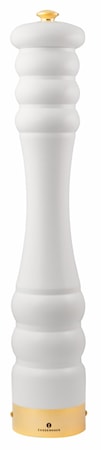 Pepparkvarn matt vit/guld 45 cm