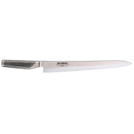Global G-14 Sashimikniv 30cm Spetsig