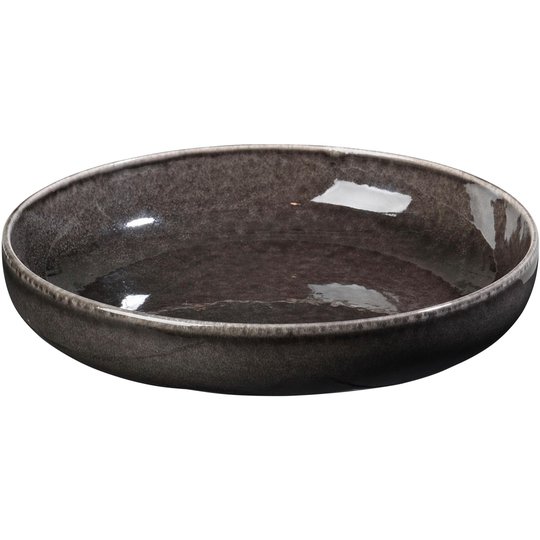 Broste Copenhagen Skål i stengods 'Nordic Coal', 22,5 cm