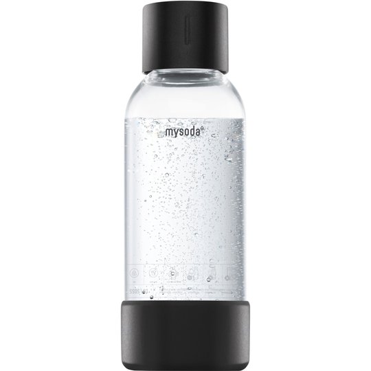 MySoda Vattenflaska 0,5 liter, Svart