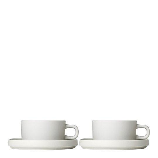 Blomus - Pilar Temugg med fat 2-pack Moonbeam