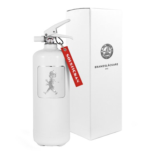 Solstickan - Brandsläckare 2 kg Vit