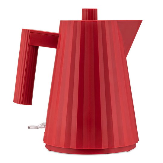 Alessi - Plissé Vattenkokare 1 L Röd