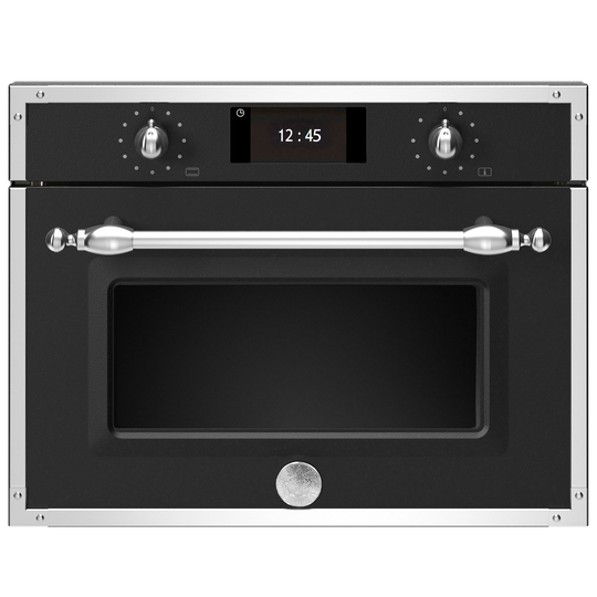 Bertazzoni F457HERMWTNE Heritage kombiugn med mikro, 45 cm, mattsvart