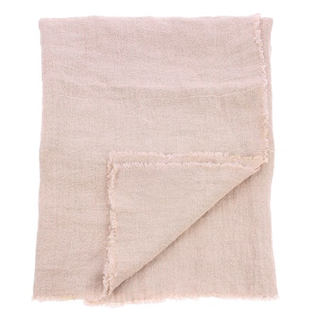 Bordsduk Linne Rosa 140x220 cm