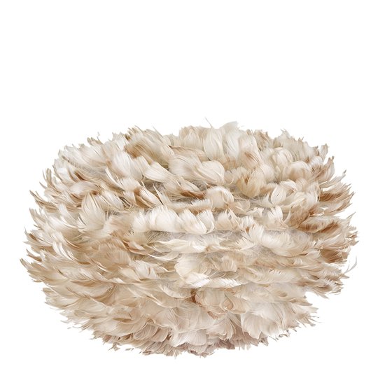 Umage - Eos Lampskärm Fjäder medium 45 cm Ljusbrun