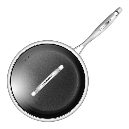 Scanpan - HaptIQ Traktörpanna med Lock 28 cm Rostfri