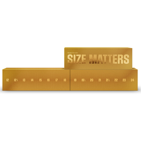 Simply Chocolate Julkalender 2021 mega guld