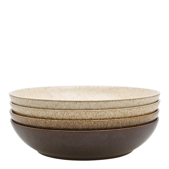 Denby - Studio Pastaskål 4-pack Brun
