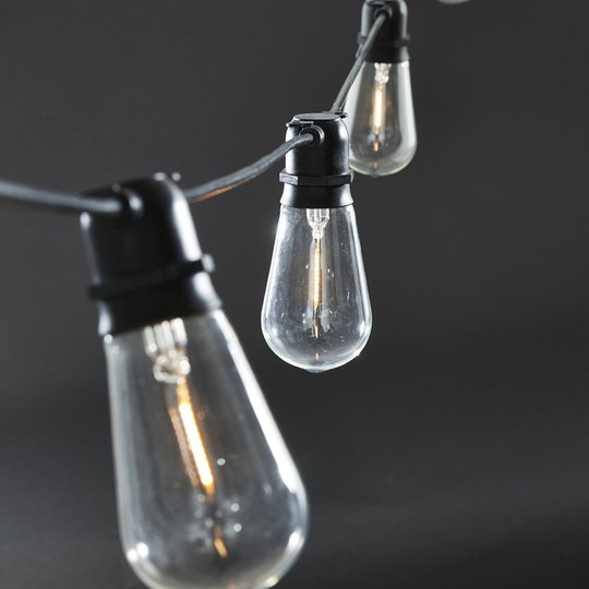 House Doctor Function Ljusslinga LED Svart 10 st V1