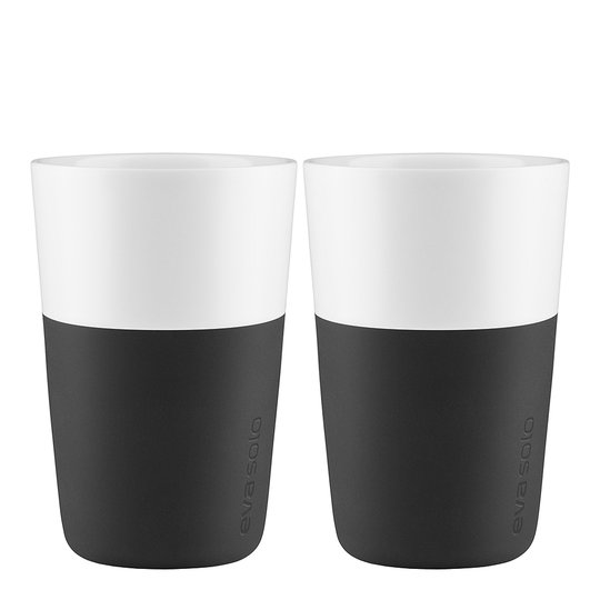 Eva Solo - Caffe Lattemugg 36 cl 2-pack Carbon Black