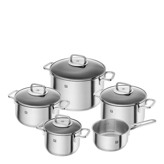 Zwilling - Cube Kastrullset 5 delar + 4 lock