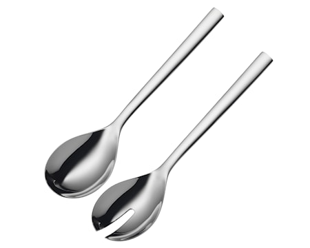 Nuova Salladsbestick 25cm blank stål