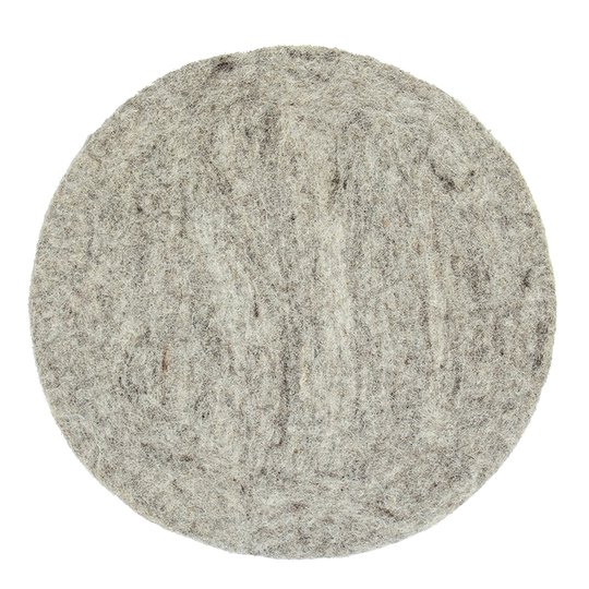 Afroart - Felt Sittdyna 37 cm Ljusgrå