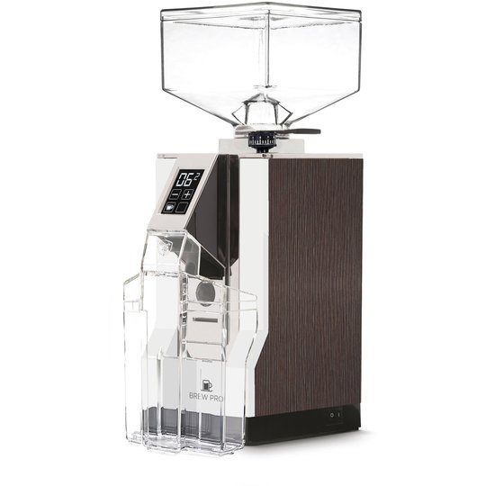 Eureka MIGNON Brew Pro Elektrisk Kaffekvarn, Förkromat stål