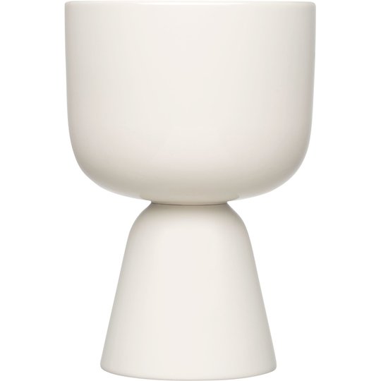 Iittala Nappula kruka 230x155mm., vit