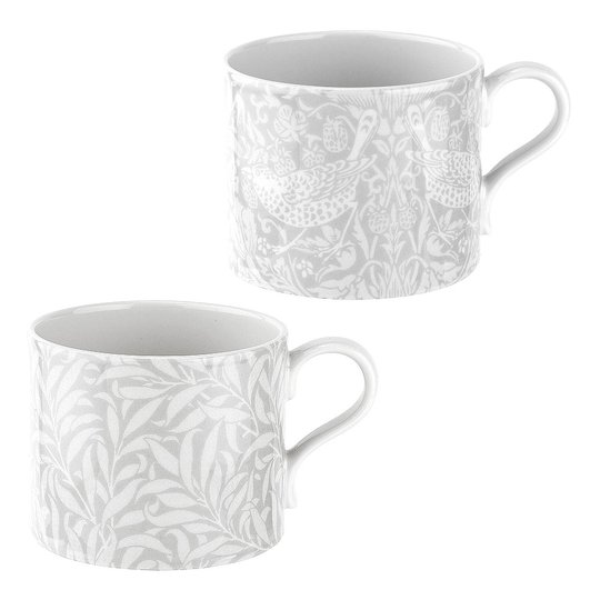 Morris & Co - Pure Morris Mugg 2-pack Strawberry Thief & Willow Bough