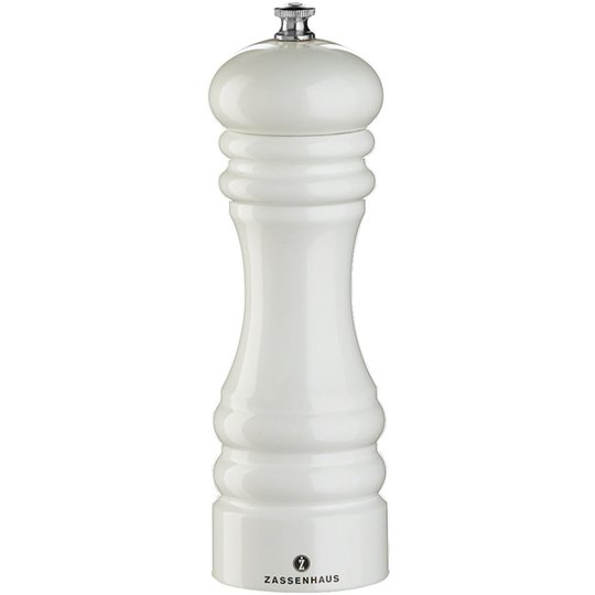 Zassenhaus Berlin Pepparkvarn 18 cm Vit Blank
