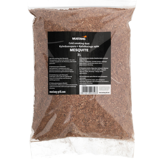 Mustang Rökspån mesquite-trä 3 liter
