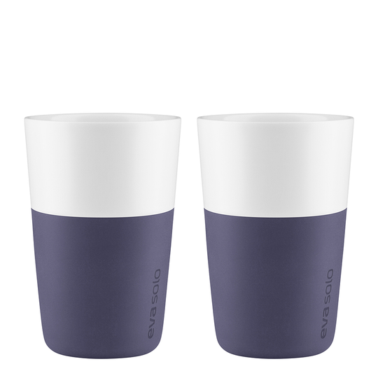 Eva Solo - Caffe Lattemugg 36 cl 2-pack Violet Blue