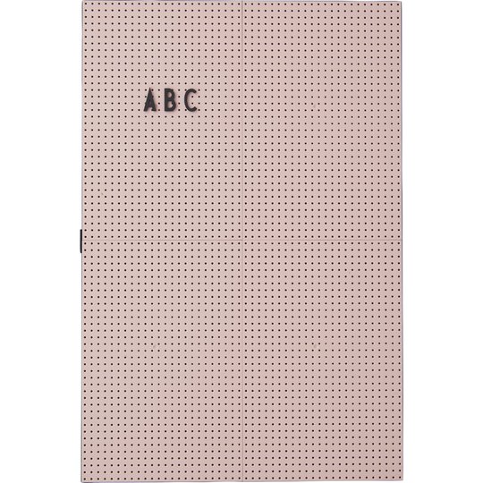 Design Letters Message Board A3, Rosa