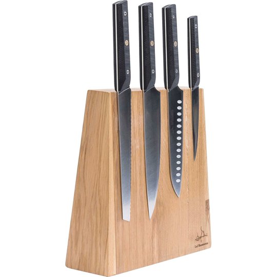 Mannerströms Knivblock Magnetisk Bambu