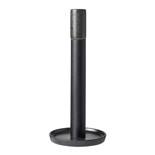 Bitz - Pappershållare Stengods 28 cm Svart
