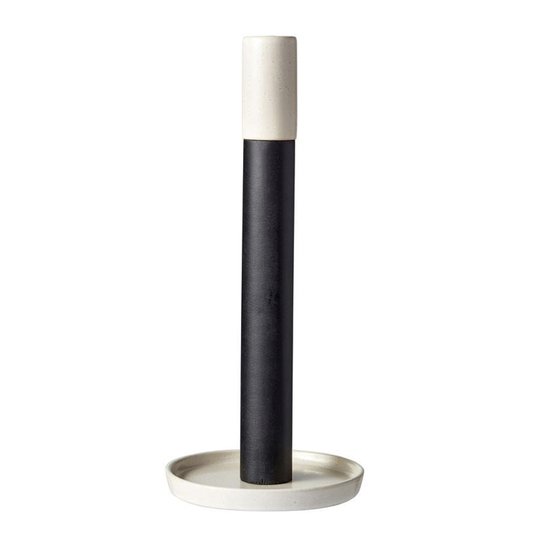 Bitz - Pappershållare Stengods 28 cm Vit