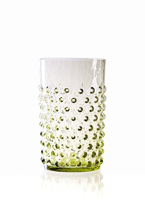 Hobnail Glas Olivegreen